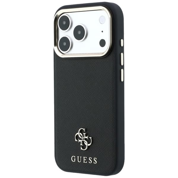 Guess Mobilskal För iPhone 18 Pro Max/17 Pro Max Magsafe Saffiano Small 4G Logo