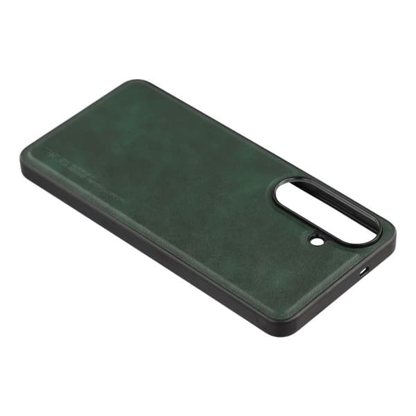 X-Level Mobilskal för Samsung Galaxy S26 Plus Konstläder PC + TPU - Grön