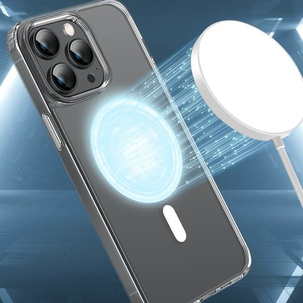 X-LEVEL Mobilskal till iPhone 15 Pro Max Shockproof Ultra Clear MagSafe