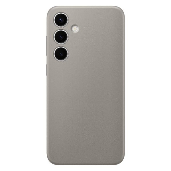 Samsung Galaxy S24 Mobilskal Vegan Läder - Grå