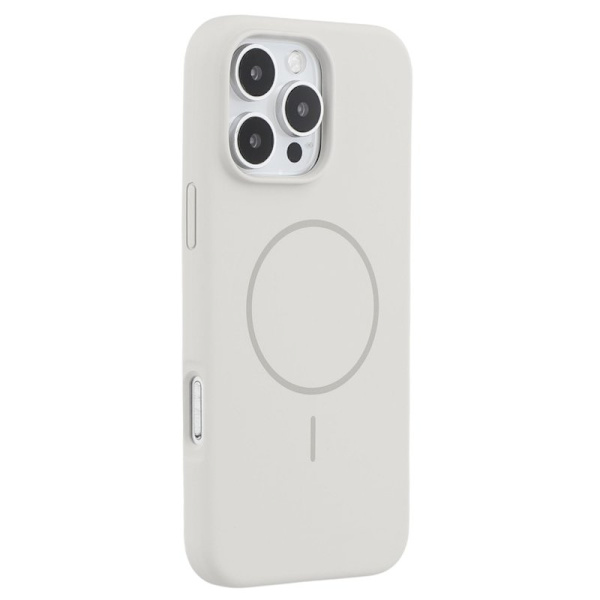 X-LEVEL Mobilskal till iPhone 16 Pro Max MagSafe Liquid Silicone Grå
