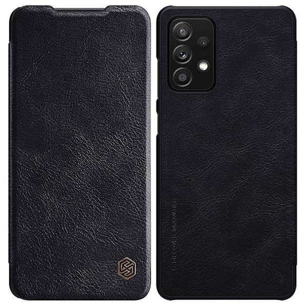 Nillkin Qin Plånboksfodral Galaxy A72 - Svart Svart
