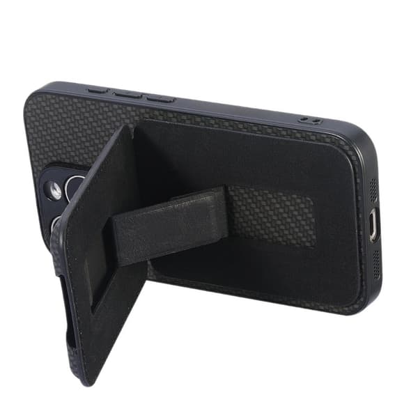 CASENEO Mobilskal för Samsung Galaxy S26 Plus Fällbart Kickstand - Svart