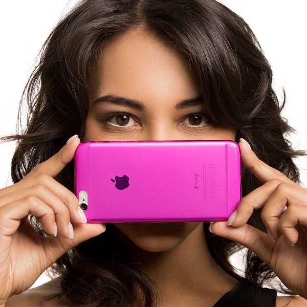 CASEual Flexo Slim Skal till iPhone 6 / 6S  - Rosa Rosa