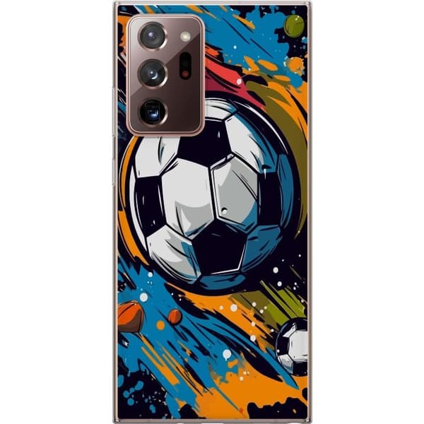 Mobilskal till Samsung Galaxy Note20 Ultra med Fotbollar