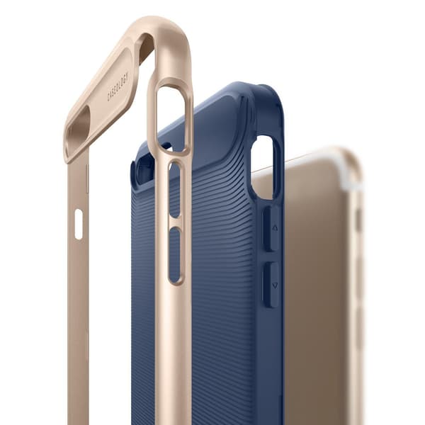 Caseology Wavelength -kuori iPhone 7 Plus - Sininen Blue