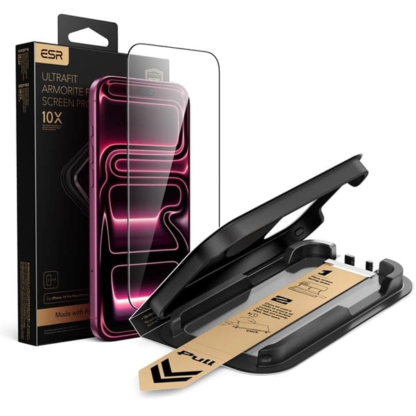 ESR Härdat Glas Skärmskydd för iPhone 18 Pro Max Armorite Pro Ultrafit