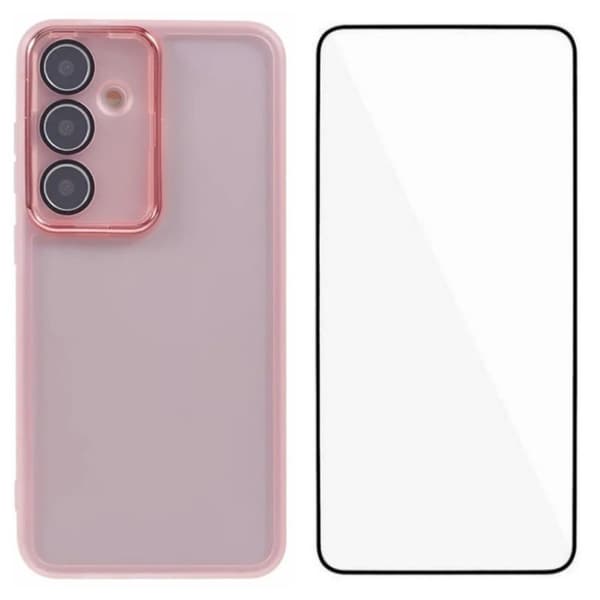 WANLONFENG Mobilskal för Samsung Galaxy S26 TPU - Rosa