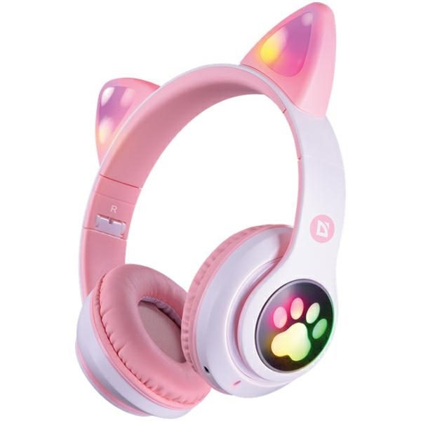 Defender Over-Ear Hörlurar Bluetooth Freemotion B585 Rosa