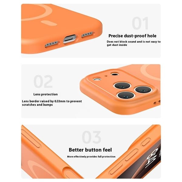 iPhone 17 Pro Mobiskal MagSafe Precision Fit - Svart Svart