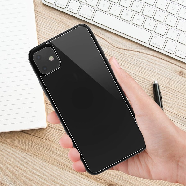 Härdat Glas Skärmskydd till mobilens baksida iPhone 11 Pro