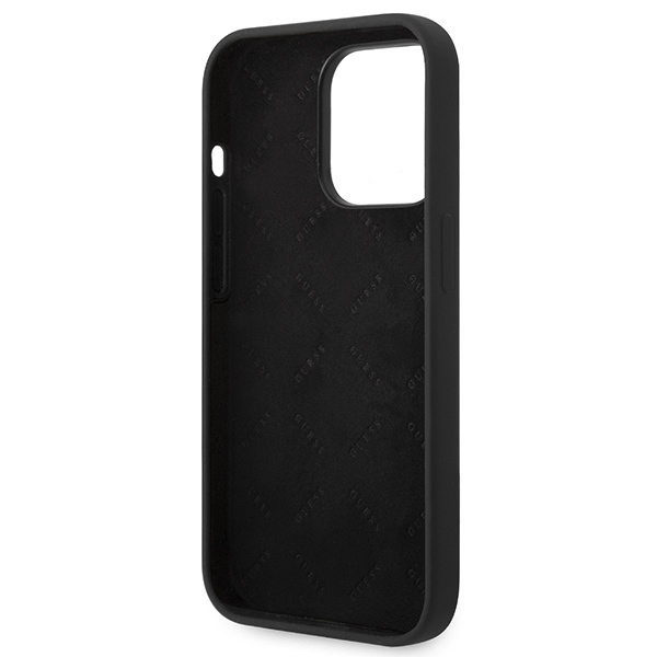 Guess Mobilskal till iPhone 14 Pro MagSafe Silicone Triangle
