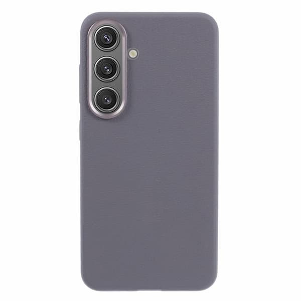 X-LEVEL Mobilskal till Samsung Galaxy S24+ Slim PU Läder + Hård PC Grå