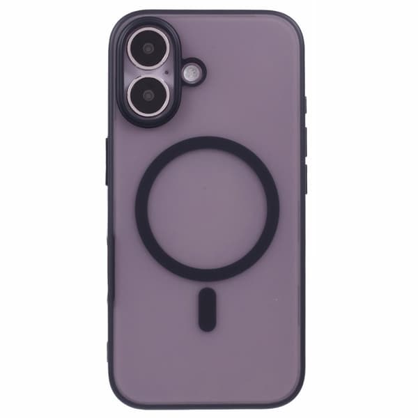 X-LEVEL Mobilskal till iPhone 16 Magnetiskt PC+TPU Svart