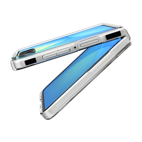 Spigen Mobilskal För Galaxy Z Flip 8 Magsafe Airskin - Clear/Vit