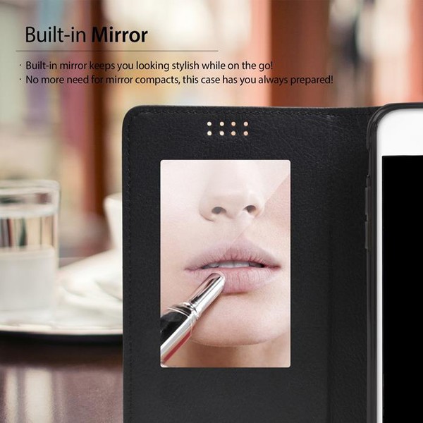 Ringke Wallet till Apple iPhone 6(S) Plus - MörkBlå