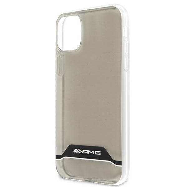 AMG-puhelinkotelo iPhone 11 Electroplate - Musta-Valkoinen