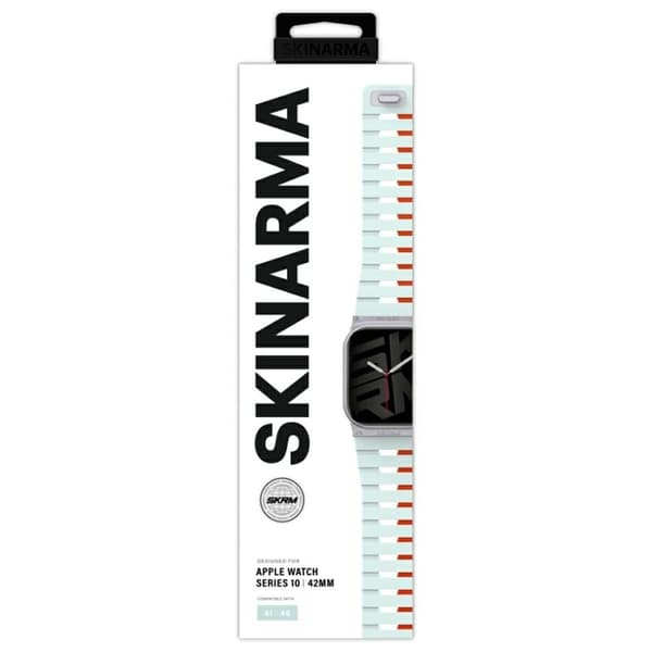 Skinarma Apple Watch 42/41/40 Armband Gemini - Mint