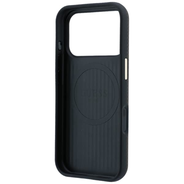 Guess Mobilskal För iPhone 18 Pro Max/17 Pro Max Magsafe Kevlar Triangle Logo