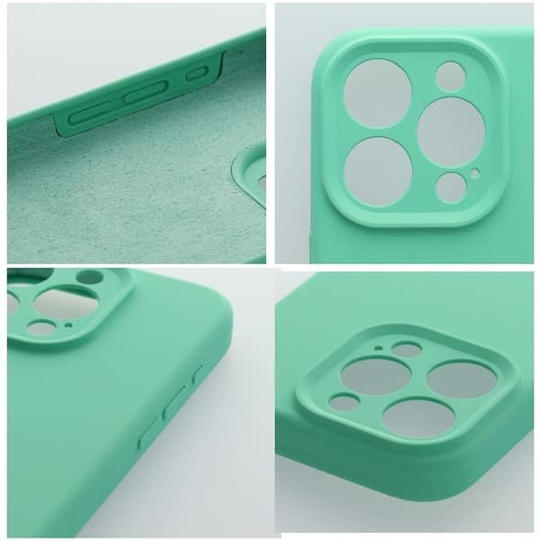 Mobilskal till iPhone 16 Plus Silikon 2mm - Mynta Grön