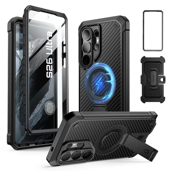 SupCase Mobilskal För Galaxy S26 Ultra Magsafe UB Pro 2-Set Svart