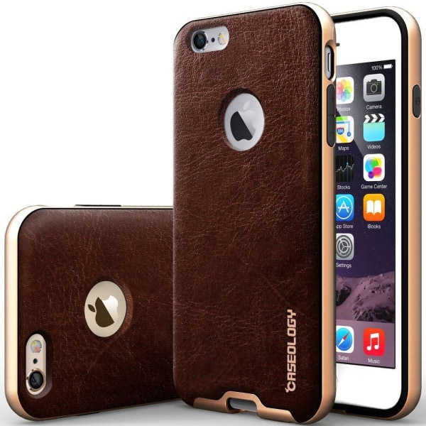 Caseology Bumper Frame Cover til Apple iPhone 6 / 6S - Brun Brown