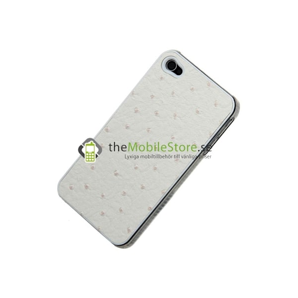 Baksideskal till Apple iPhone 4S/4 (OSTRIG VIT) Vit