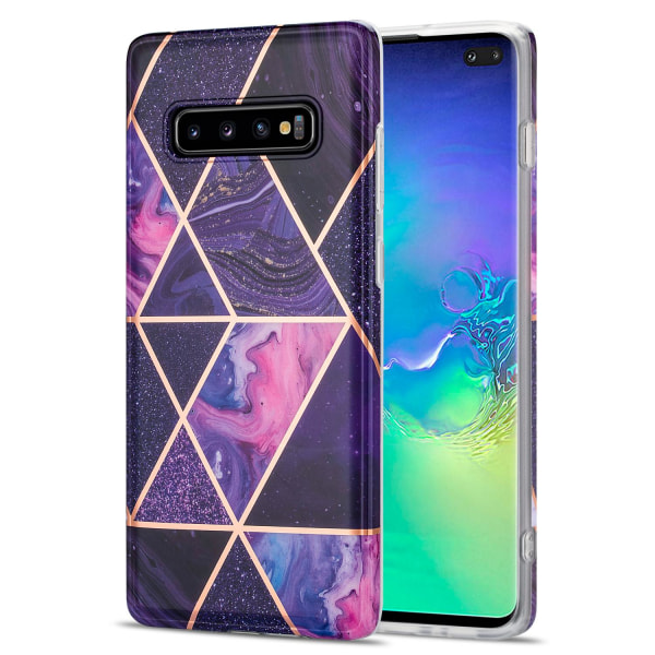 Boom of Sweden Grid skal Galaxy S10 - Lila Marmor