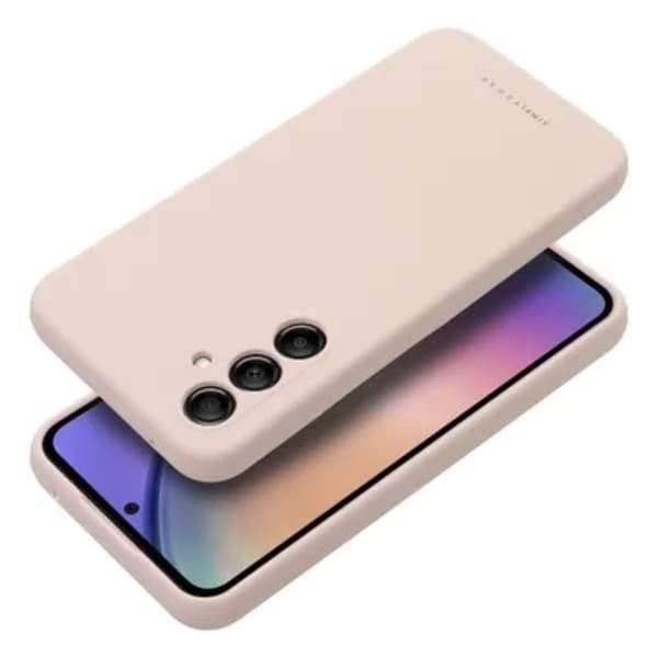 Roar Samsung Galaxy A54 5G Mobilskal Roar Cloud Skin - Lysrosa Rosa