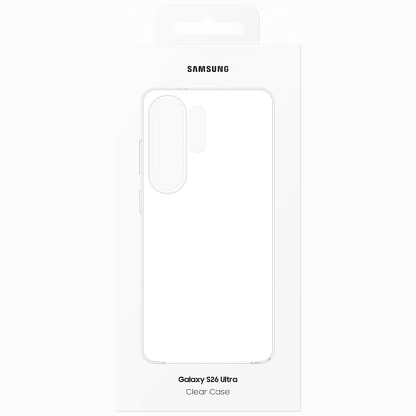 SAMSUNG Mobilskal För Galaxy S26 Ultra Clear - Transparent Transparent