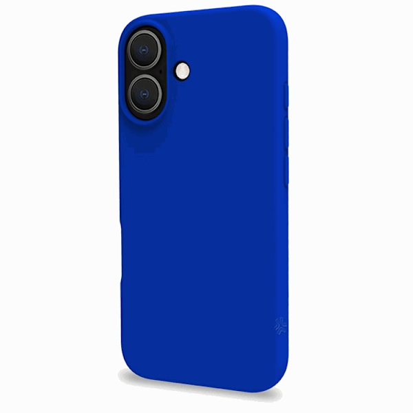 Celly Mobilskal till iPhone 16e Soft Rubber - Blå Blå