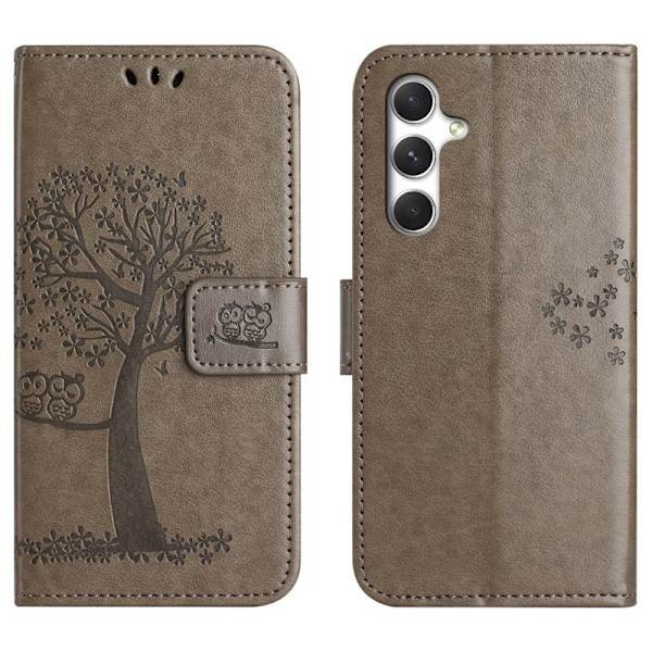 Plånboksfodral för Samsung Galaxy S26 Plus Konstläder - Grå