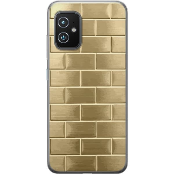 Mobilskal till Asus Zenfone 8 med Gyllene Murstenar