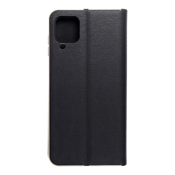 Galaxy A12/M12 Pungetui Forcell Luna Guld - Sort Black