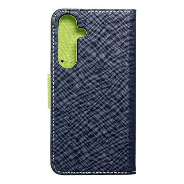 Galaxy S24 Plus Plånboksfodral Fancy Holster - Lime/Marinblå