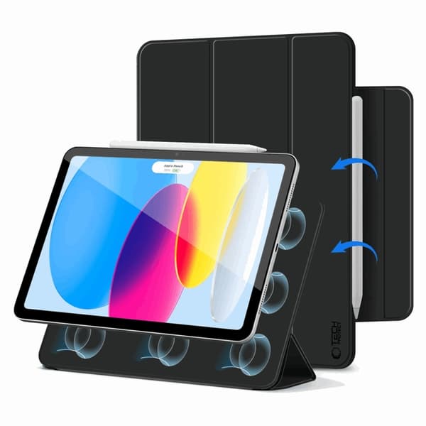 Tech-Protect iPad 10.9“ (2022) /11“ (2025) Smart cover Svart