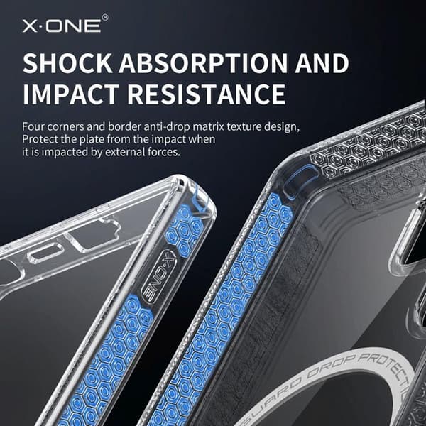 X-One Mobilskal till Galaxy S25 Plus Dropguard Magnetic - Clear Transparent