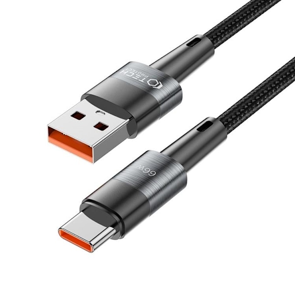 Tech-Protect USB-C till USB-A kabel Ultraboost 2m - Grå