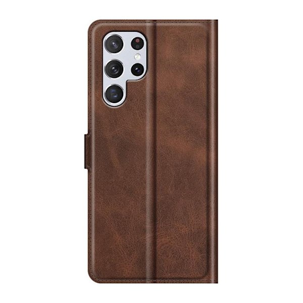Flip Folio Fodral Galaxy S22 Plus - Coffee