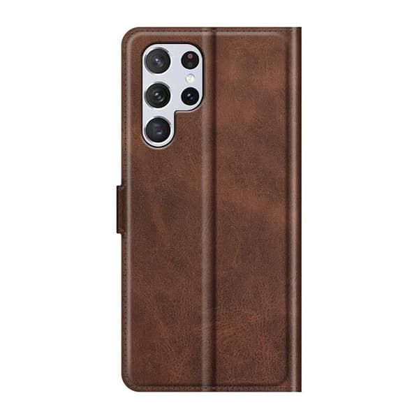 Flip Folio Fodral Galaxy S22 Plus - Coffee Brun