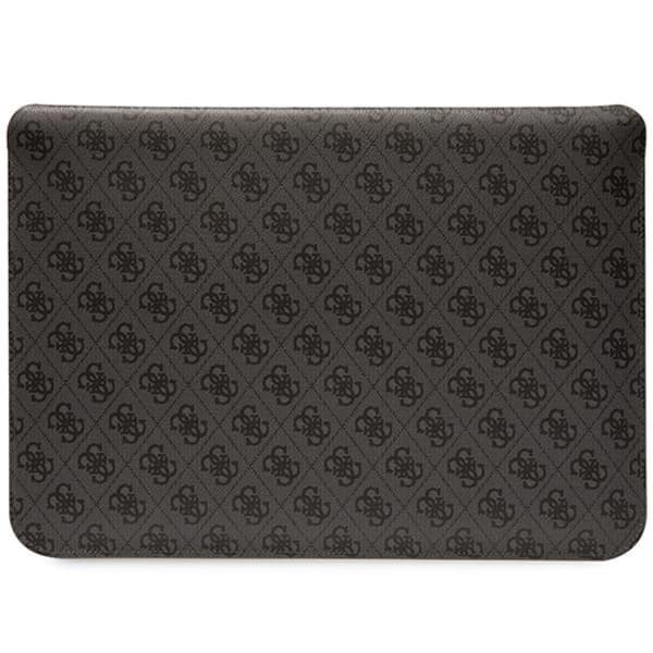 Guess Computer Sleeve 14\" 4G Stripe Metal Logo - Sort Black