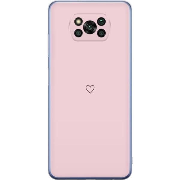 Mobilcover til Xiaomi Poco X3 Pro med Lille Hjerte