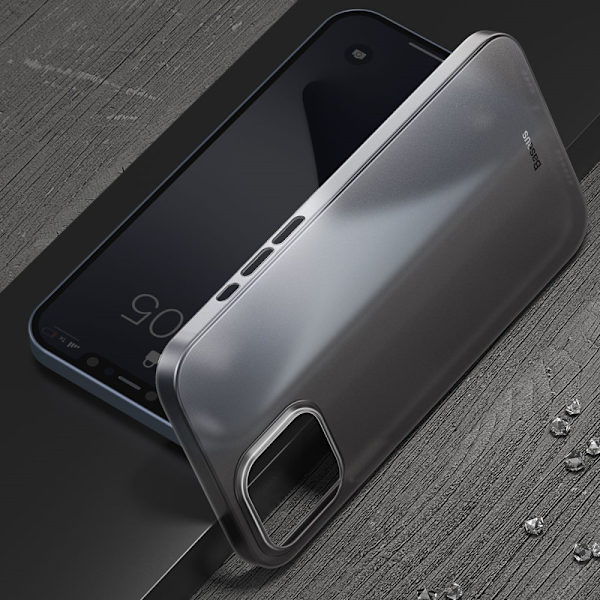 Baseus Wing Taske til iPhone 12 Pro Max - Gennemsigtig Transparent