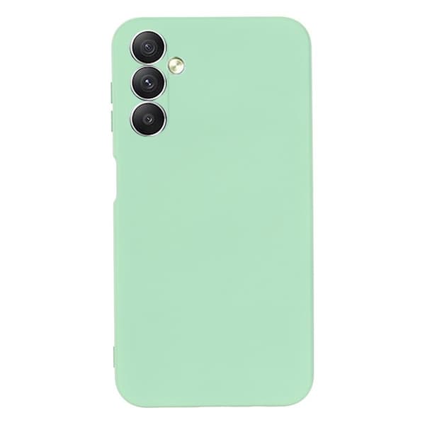 Galaxy A24 4G Mobilskal Liquid Silicone - Grøn Grön