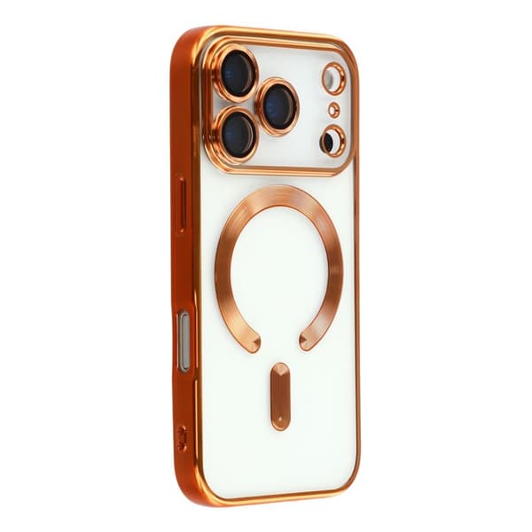 X-LEVEL Mobilskal till iPhone 17 Pro Max MagSafe Full Kamera Skydd Orange
