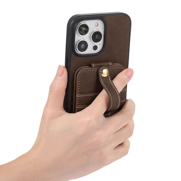 ABEEL Style 02 Mobilskal till iPhone 15 Plus Bump Proof Khaki