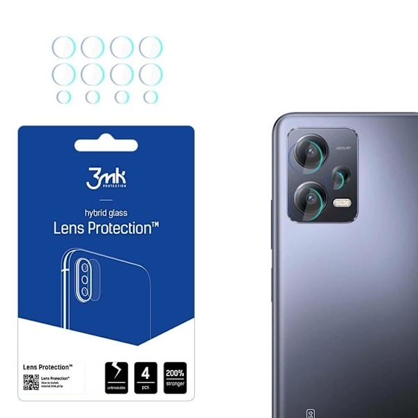 3MK Xiaomi Redmi Note 12 Pro 7H   Kameralinskydd