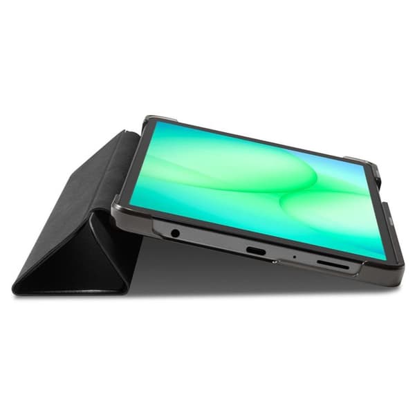 Spigen Galaxy Tab A11 Fodral Smart Fold - Matt Svart Svart