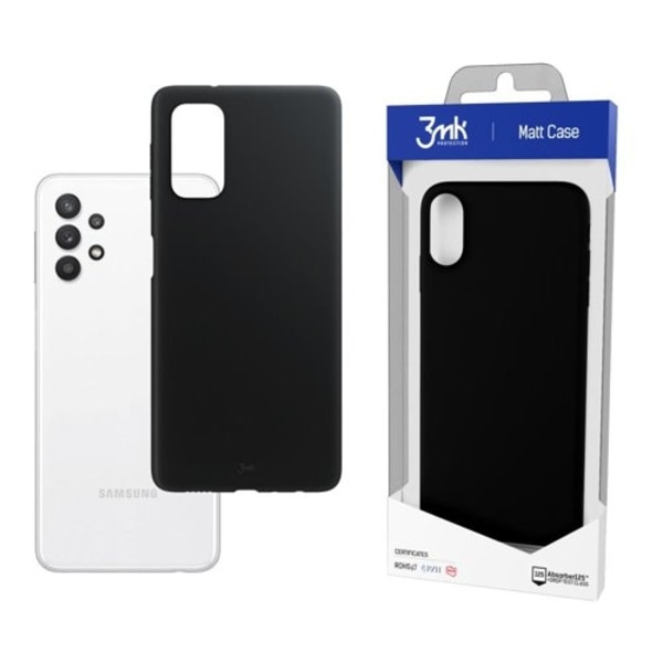 3MK Clear Skal Galaxy A32 - Svart Svart