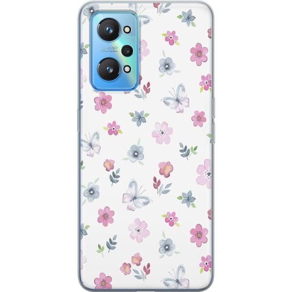 Mobilcover til Realme GT Neo2 med Blomster og sommerfugle